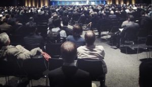 ボストン 第69回アメリカ手外科学会の会場様子 Audience of the lecture at the BOSTON 69th ANNUAL MEETING OF THE ASSH
