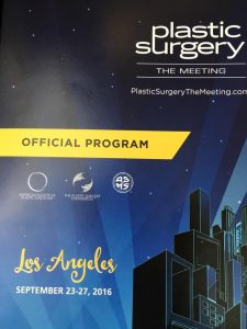 The Plastic Surgery Meeting 2016(ASPS)@LA, US（September 23-26）