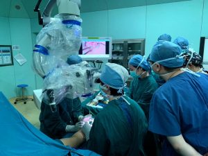 中国の蘇州大学病院でのリンパ浮腫手術