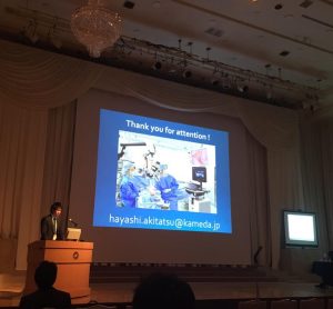 日本形成外科学会学術集会@札幌　講演の様子